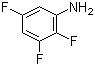 structure of CAS# 363-80-4, 2,3,5-Trifluoroaniline