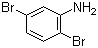 structure of CAS# 3638-73-1, 2,5-Dibromoaniline