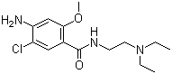 structure of CAS# 364-62-5, Metoclopramide