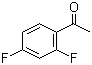 structure of CAS# 364-83-0, 2',4'-Difluoroacetophenone