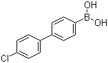 structure of CAS# 364044-44-0, 4'-氯联苯-4-硼酸