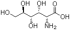 structure of CAS# 3646-68-2, D-Glucosamic acid