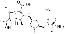 structure of CAS# 364622-82-2, Doripenem hydrate