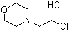 structure of CAS# 3647-69-6, N-(2-氯乙基)吗啉盐酸盐