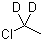 structure of CAS# 3652-86-6, 氯乙烷-1,1-D2