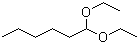 structure of CAS# 3658-93-3, 1,1-Diethoxyhexane