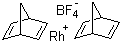structure of CAS# 36620-11-8, 双(二环庚二烯)四氟硼酸铑