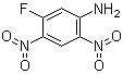 structure of CAS# 367-81-7, 2,4-二硝基-5-氟苯胺