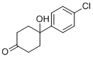 structure of CAS# 36716-71-9, 4-(4-Chlorophenyl)-4-hydroxycyclohexanone