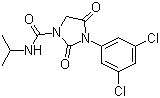 structure of CAS# 36734-19-7, 异菌脲