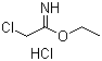 structure of CAS# 36743-66-5, Ethyl 2-chloroacetimidate hydrochloride