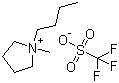 structure of CAS# 367522-96-1, 1-丁基-1-甲基吡咯鎓三氟甲磺酸盐