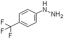 structure of CAS# 368-90-1, 4-(Trifluoromethyl)phenylhydrazine