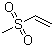 甲基乙烯砜分子结构 (CAS 3680-02-2)
