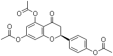 structure of CAS# 3682-04-0, 三乙酸柚皮素酯