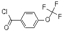 structure of CAS# 36823-88-8, 4-(三氟甲氧基)苯甲酰氯