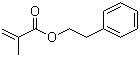 structure of CAS# 3683-12-3, 2-Phenylethyl methacrylate
