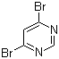 structure of CAS# 36847-10-6, 4,6-Dibromopyrimidine