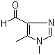structure of CAS# 368833-94-7, 1,5-二甲基-1H-咪唑-4-甲醛