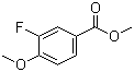 structure of CAS# 369-30-2, 3-氟-4-甲氧基苯甲酸甲酯