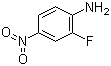CAS # 369-35-7, 2-Fluoro-4-nitroaniline, 2-Fluoro-4-nitrophenylamine