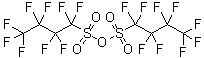 structure of CAS# 36913-91-4, Perfluorobutanesulfonic anhydride
