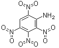 CAS # 3698-54-2, 2,3,4,6-Tetranitrobenzenamine, 2,3,4,6-Tetranitroaniline, NSC 76526, TNA