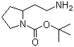 structure of CAS# 370069-29-7, 2-(Aminoethyl)-1-N-Boc-pyrrolidine