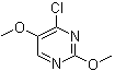 structure of CAS# 370103-25-6, 4-Chloro-2,5-dimethoxypyrimidine