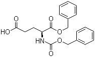 structure of CAS# 3705-42-8, Cbz-L-Glutamic acid 1-benzyl ester