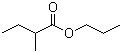 structure of CAS# 37064-20-3, Propyl 2-methylbutyrate