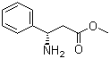 structure of CAS# 37088-66-7, (S)-3-氨基-3-苯基丙酸甲酯