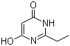 structure of CAS# 3709-98-6, 2-Ethyl-6-hydroxy-4(3H)-pyrimidinone