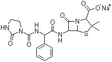 structure of CAS# 37091-65-9, Azlocillin sodium