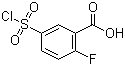 CAS # 37098-75-2, 5-(Chlorosulfonyl)-2-fluorobenzoic acid, 2-Fluoro-5-(chlorosulfonyl)benzoic acid