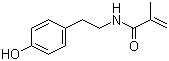 CAS 登录号：37140-99-1, N-(4-羟基苯乙基)甲基丙烯酰胺