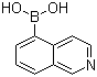 structure of CAS# 371766-08-4, Isoquinoline-5-boronic acid