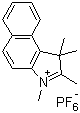 structure of CAS# 372081-65-7, 1,1,2,3-四甲基-1H-苯并[e]吲哚鎓六氟磷酸盐