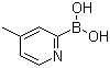 structure of CAS# 372963-48-9, 4-甲基吡啶-2-硼酸