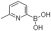 structure of CAS# 372963-50-3, 6-Methylpyridine-2-boronic acid