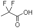 structure of CAS# 373-96-6, 2,2-二氟丙酸