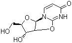 structure of CAS# 3736-77-4, 2,2'-Cyclouridine