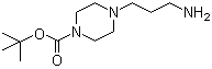 CAS # 373608-48-1, 4-(3-Aminopropyl)piperazine-1-carboxylic acid tert-butyl ester