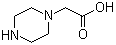 structure of CAS# 37478-58-3, 1-哌嗪乙酸