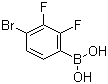 structure of CAS# 374790-99-5, [4-Bromo-2,3-difluorophenyl]boronic acid