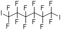 CAS # 375-80-4, 1,6-Diiodododecafluorohexane, 1,6-Diiodoperfluorohexane
