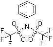 structure of CAS# 37595-74-7, N,N-Bis(trifluoromethylsulfonyl)aniline