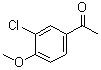 structure of CAS# 37612-52-5, 3'-Chloro-4'-methoxyacetophenone