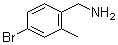 structure of CAS# 376646-62-7, 4-溴-2-甲基苯甲胺