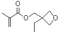 structure of CAS# 37674-57-0, (3-Ethyl-3-oxetanyl)methyl methacrylate